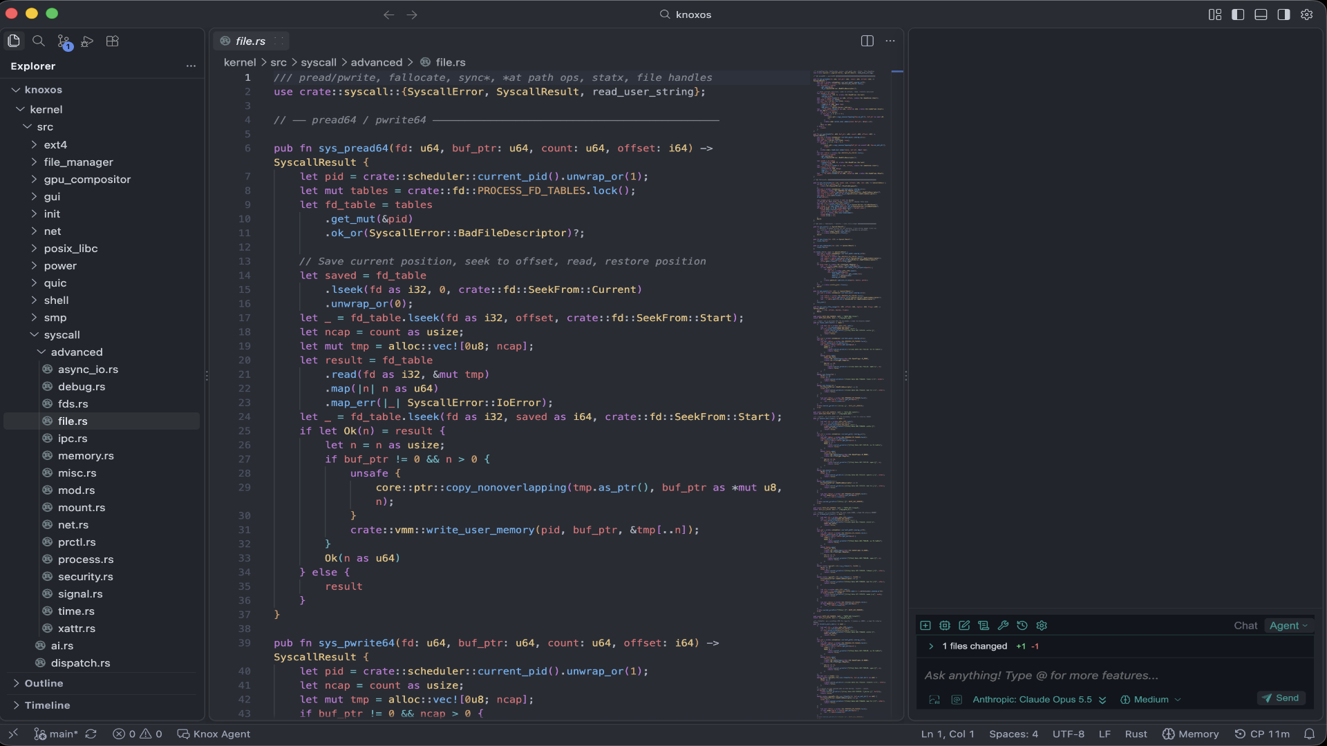 KnoxCoder Overview: Agent, Memory, Checkpoints